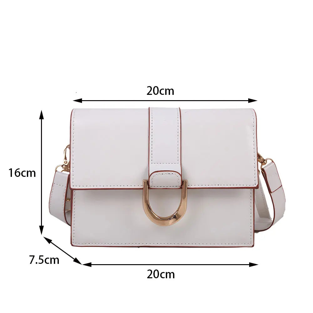 Women's Leather Shoulder Bag Casual Messenger Handbag