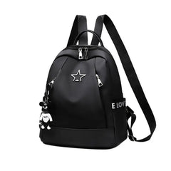 Women's Small Backpack Travel Nylon Shoulder Bag