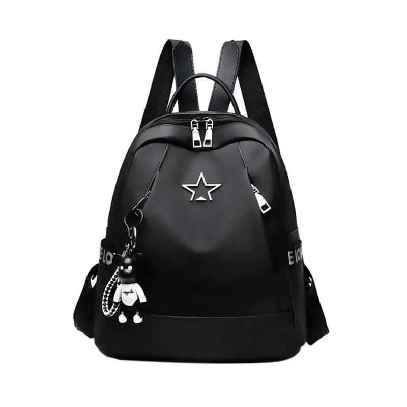 Women's Small Backpack Travel Nylon Shoulder Bag