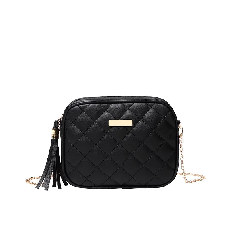 Women's Small Crossbody Bag Lightweight PU Leather Messenger Bag