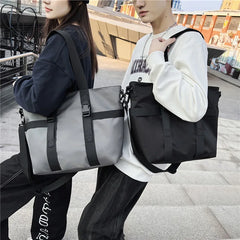 Women's Tote Shoulder Bag Large Capacity Handbag Solid Female Shopper Bags
