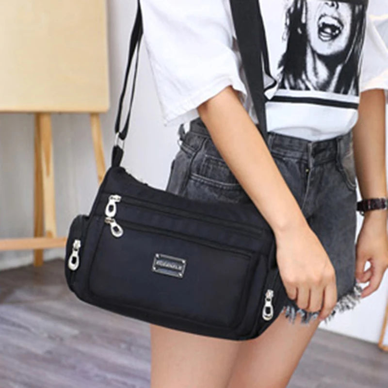 Waterproof Crossbody Tote Messenger Bag for Women