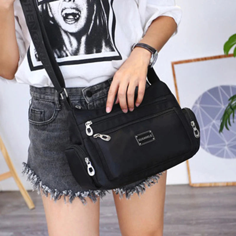 Waterproof Crossbody Tote Messenger Bag for Women