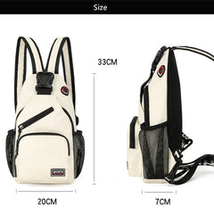 Yellow Small Crossbody Bag Women Messenger Sling Chest Bag