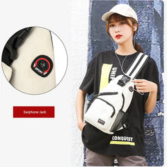 Yellow Small Crossbody Bag Women Messenger Sling Chest Bag