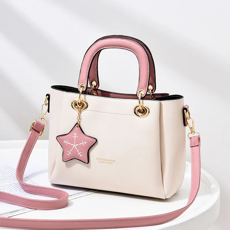 Summer Women's Bucket Bag Shoulder Messenger Bag