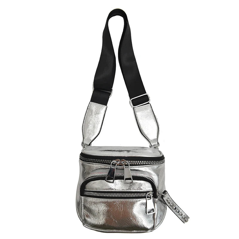 Flap Crossbody Bags For Women Solid Shoulder Messenger Bag Large Purse