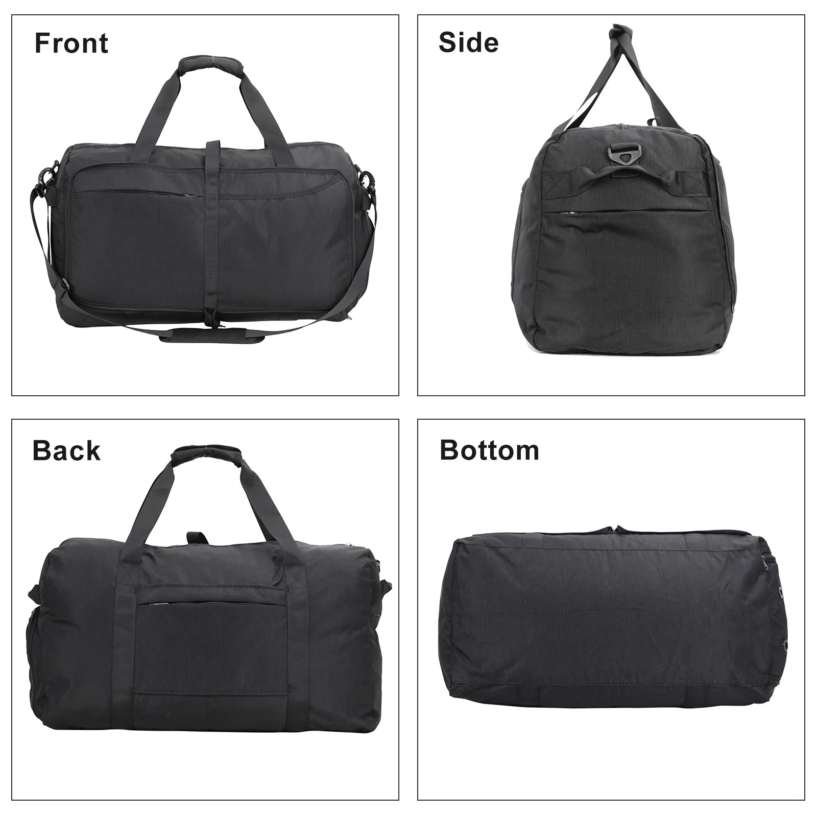 Men Shoulder Bags Large Capacity Waterproof Gym Bag