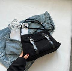 Faux Leather Hobo Women Shoulder Bag Classic Casual Tote Underarm Bag