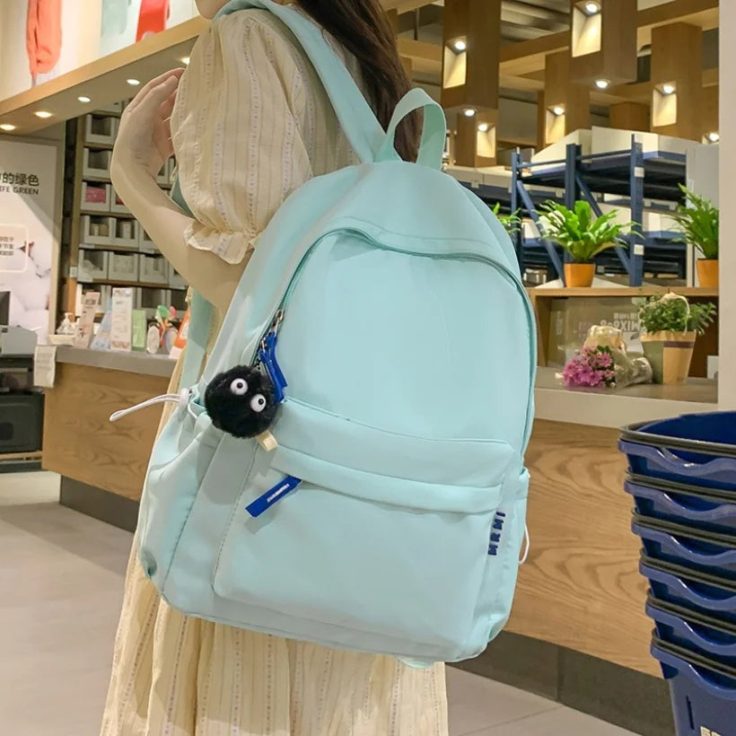 Female School Backpack Nylon Girls' Book Bag Teenagers Mochila Students