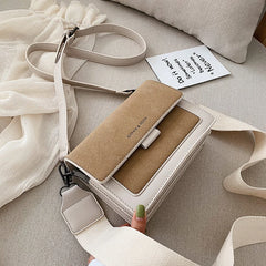 Women's Leather Messenger Shoulder Bag