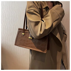 Printed Small Square Bag Summer Shoulder Messenger Letter Purse Handbag