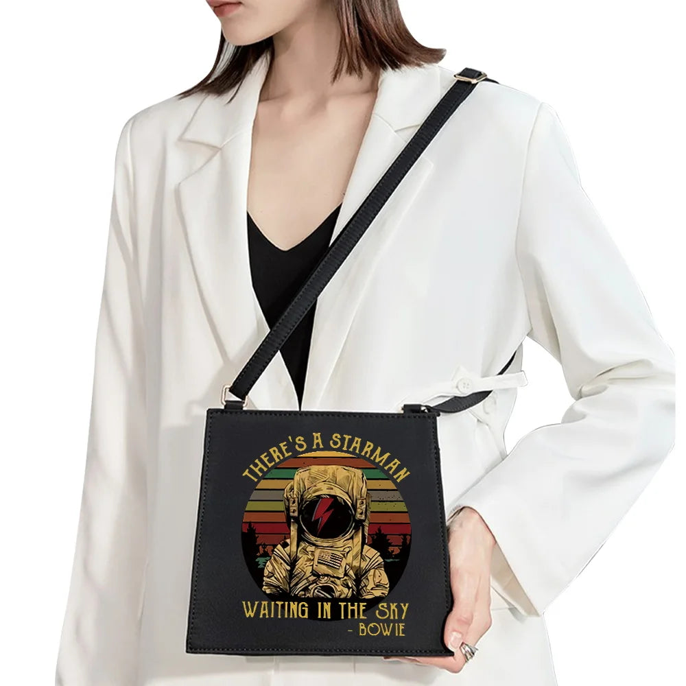 Pew Pattern Printing Single Shoulder Bag for Women