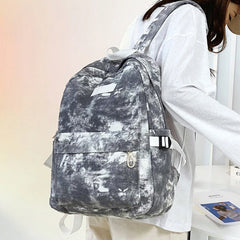 Female Canvas Backpack Casual Women Shoulder Bag School Bag