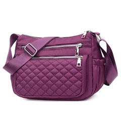 Female Canvas Single Shoulder Bag Large-capacity Dumpling Bag
