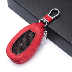 Leather Key Wallet Car Key Holders Housekeeper Multifunctional Keychain Purse Ba