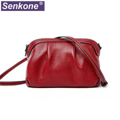 Small Leather Messenger Bag Women Crossbody Mini Shoulder Bag