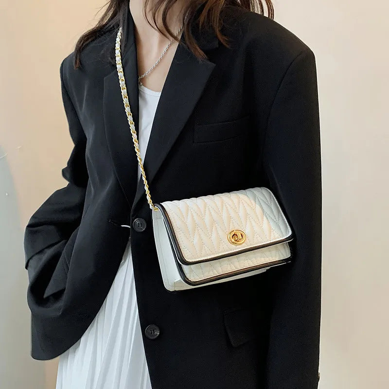 Women Square Messenger Crossbody Shoulder Bag Handbag
