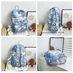 Casual Nylon Backpack for Women Shoulder Bag School Bag