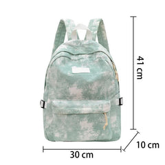 Casual Nylon Backpack for Women Shoulder Bag School Bag