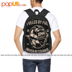 Firefighters Fuel Combat Rescue A667 Backpack Gym Tote Bag