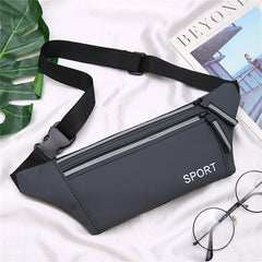 Canvas Mobile Phone Chest Bag Outdoor Waist Bag Handbag