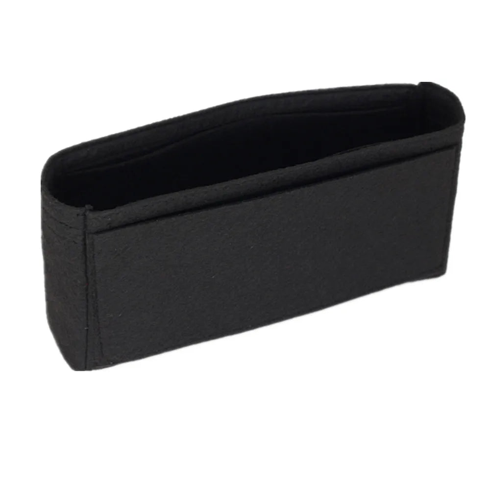 Portable Cosmetic Bag Organizer Insert for Women Handbag - Fits 2.55 Bag