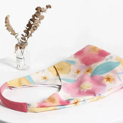 Floral Shoulder Bag Women Casual Tote Canvas Handbag Large Capacity