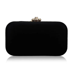 Flower Crystal Evening Clutch Bag Diamonds Chain Handbag