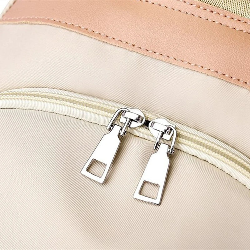 Flower Embroidery Women Backpack Anti-theft Ladies School Bag Mochilas