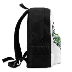 Bulb Bag Laptop Backpack Glass Turtle Shell Sphere Water Succulent