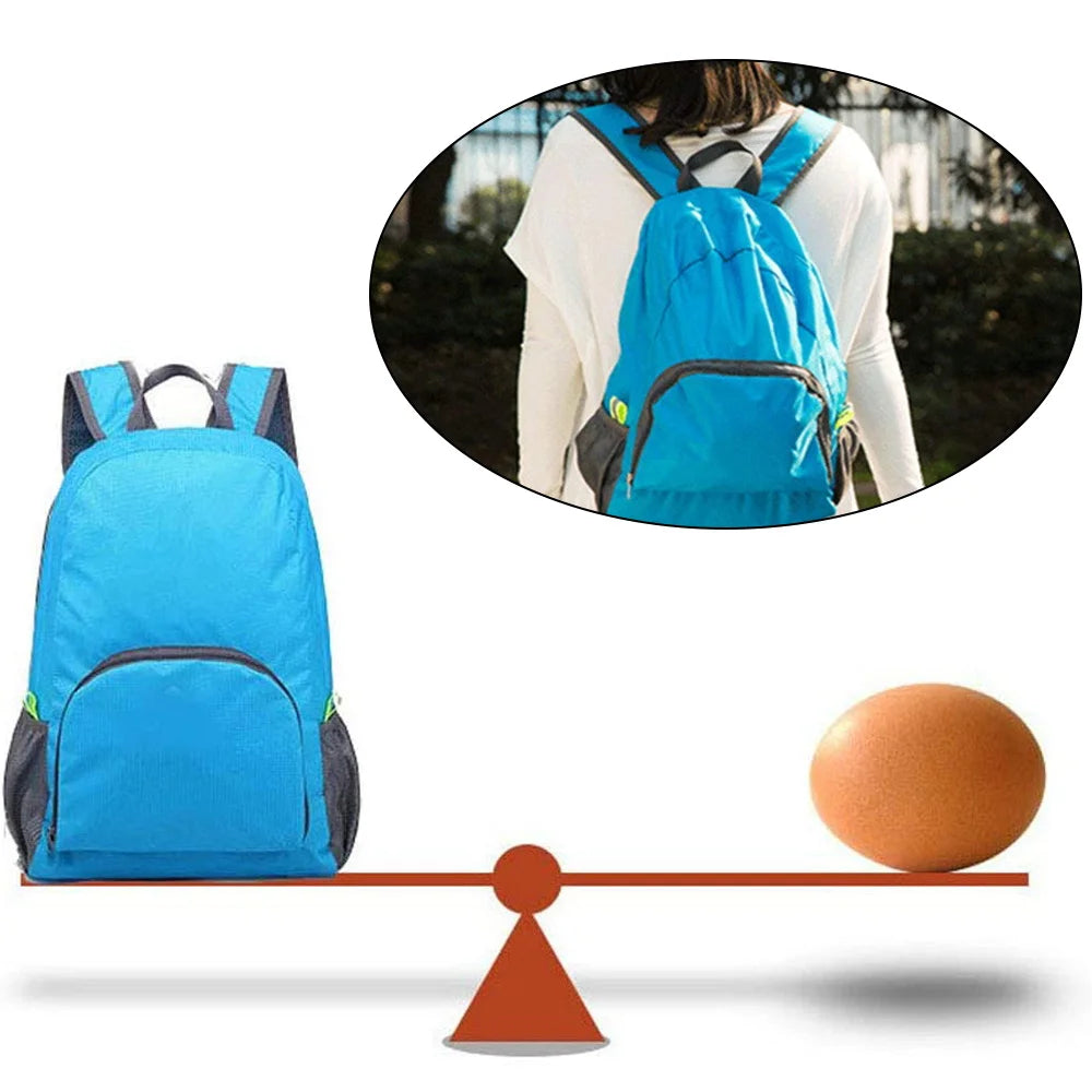 Foldable Backpack Portable Ultralight Women Travel Camping Daypack