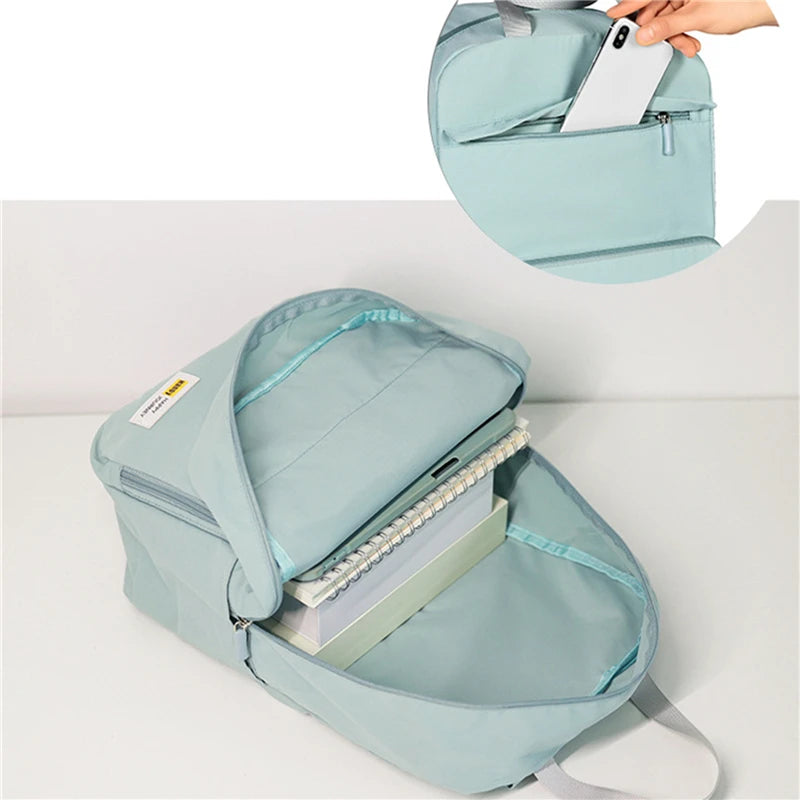 Foldable Backpacks For Women College School Bag lightweight Notebook Travel