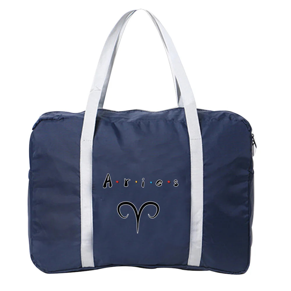 Constellation Print Travel Bags - Large Capacity Duffel