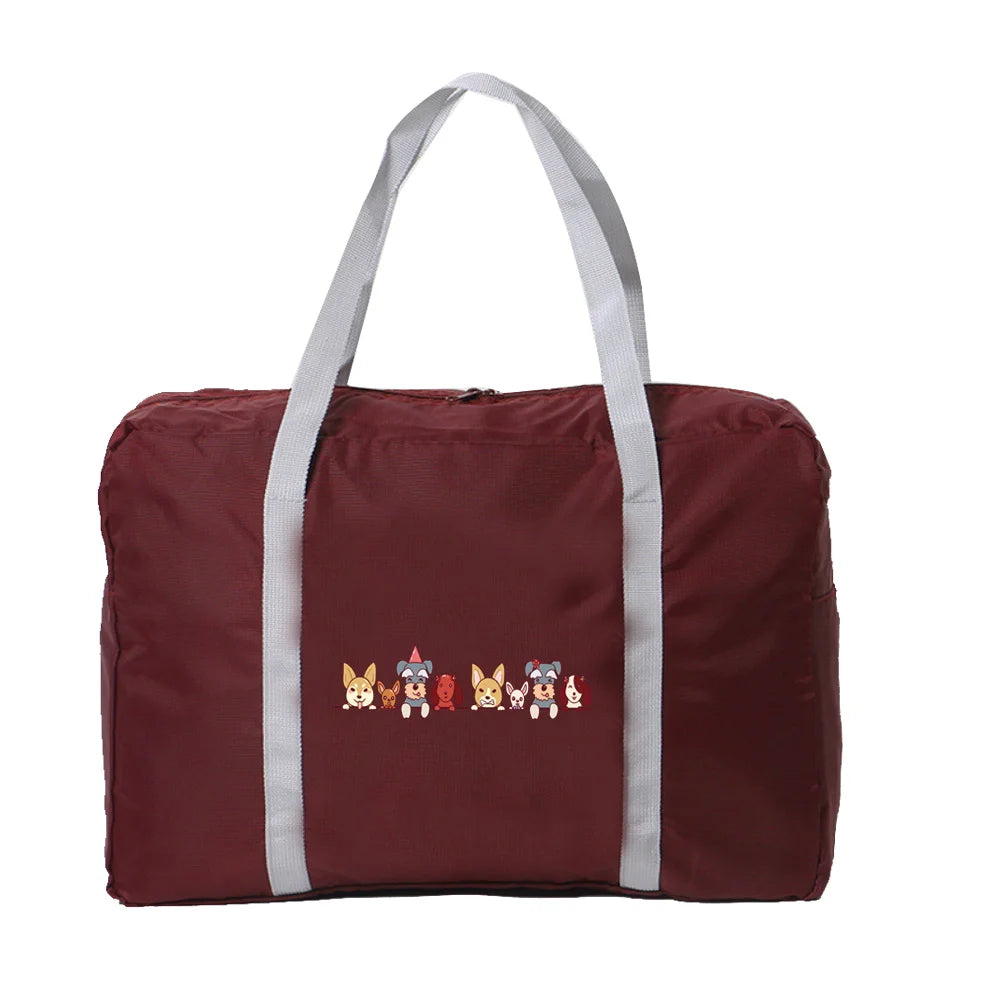 Cartoon Series Travel Bag Large Capacity Duffle Bags Clothes Organizers