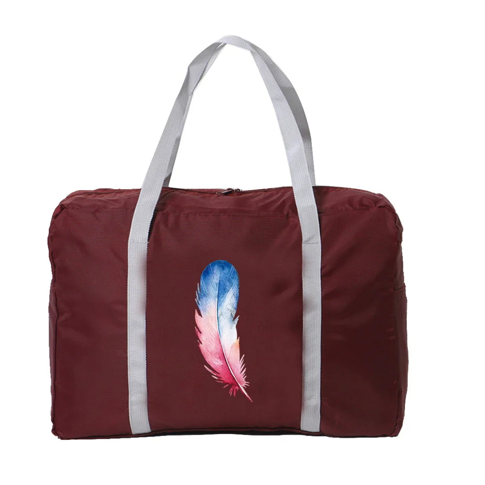 Large Capacity Foldable Travel Bag Duffle Women