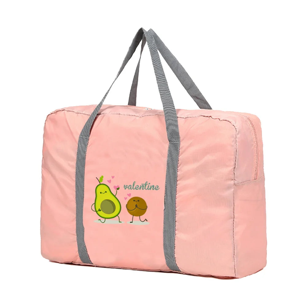 Travel Bags Organizer Men Luggage Unisex Avocado Duffle Bag Women Handbags