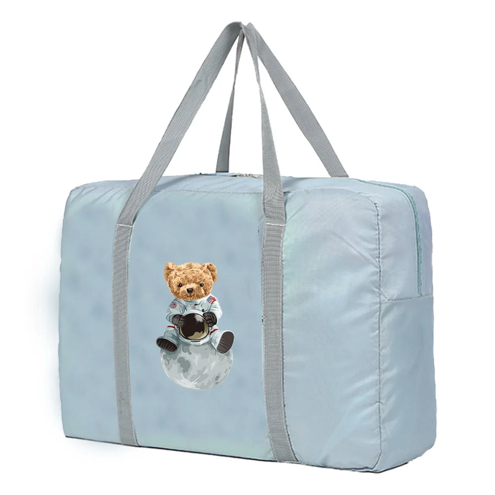 Foldable Travel Bags Organizer Women Handbags Men Luggage Tote Unisex Clothing S