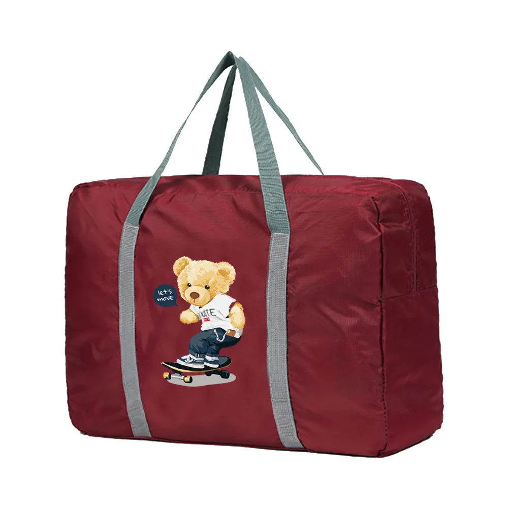 Foldable Travel Bags Organizer Men Luggage Tote Clothing Storage Bag Duffle Bag