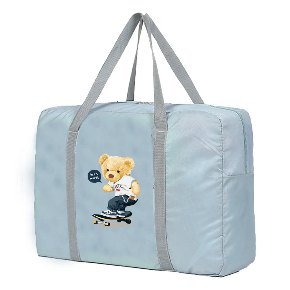 Foldable Travel Bags Organizer Men Luggage Tote Clothing Storage Bag Duffle Bag