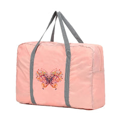 Foldable Travel Bags Portable Clothing Large Capacity Organizer Women Handbags B
