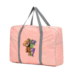 Foldable Travel Bags Portable Clothing Organizer Women Handbags Large Capacity B