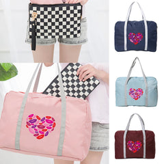 Foldable Travel Bags Unisex Large Capacity Totes Luggage Women Nylon WaterProof
