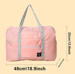 Foldable Travel Bags Unisex Large Capacity Totes Luggage Women Nylon WaterProof