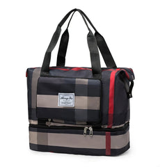 Foldable Travel Bag Large Capacity Sports Weekend Organizer