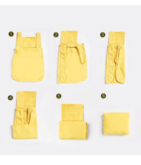 Lightweight Folding Backpack, Bright Color, Wide Shoulder Straps