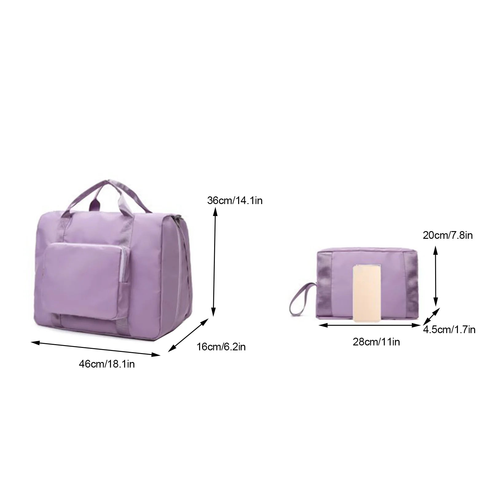 Large Capacity Foldable Travel Duffel Bag