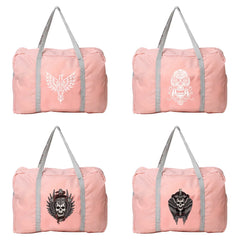 Skull Print Large Duffle Bag Unisex Travel Organizer