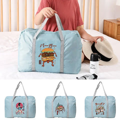 Monster Print Travel Tote Duffle Bag for Women