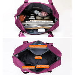 Waterproof Travel Tote Bag Large Capacity Duffle Handbag
